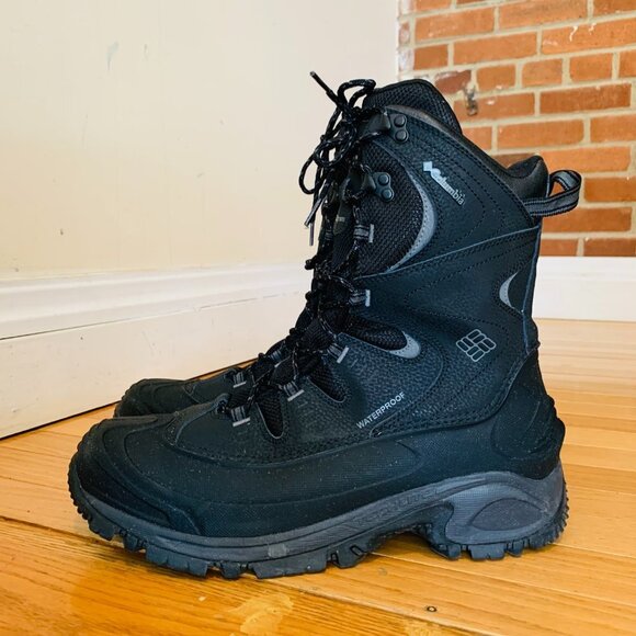 Columbia Bugaboot Plus II XTM Omni Heat Mens Boot #BM 3876-010 Black Charcoal - Picture 1 of 15